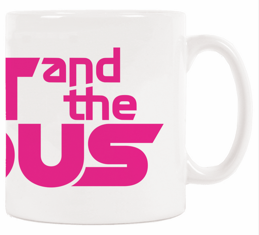 Fast & The Curious Mug - Pink